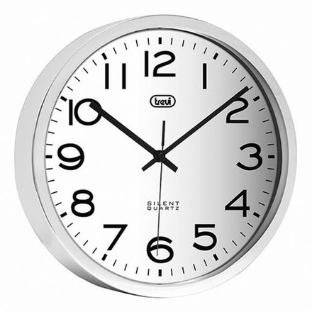 Nástěnné hodiny Trevi OM 3318S silver