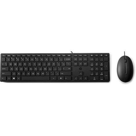 Set klávesnice s myší HP 320MK Combo, CZ/ SK layout - černá