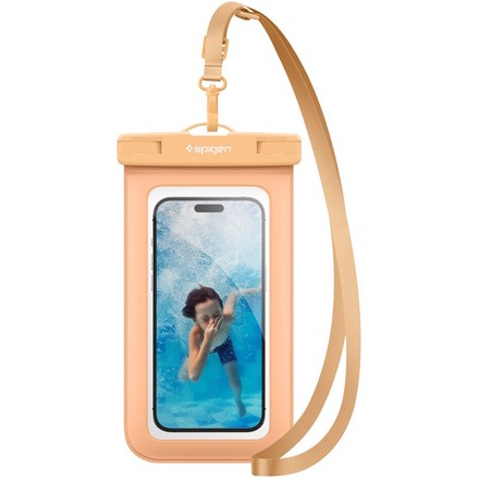 Pouzdro na mobil Spigen Aqua Shield WaterProof Case A601 - Apricot