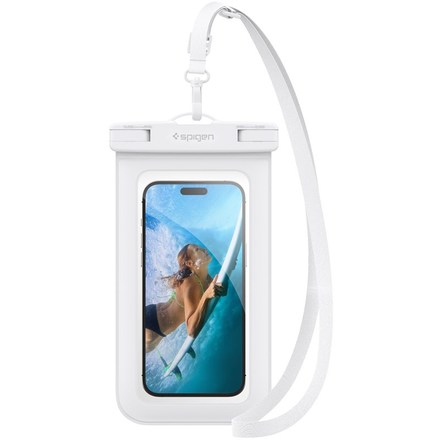 Pouzdro na mobil Spigen Aqua Shield WaterProof Case A601 - bílé