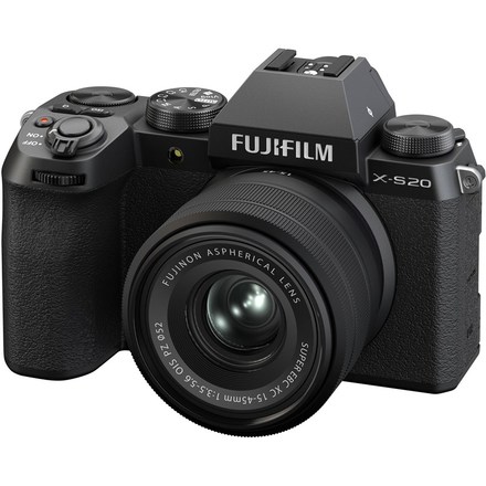 Kompaktní fotoaparát s vyměnitelným objektivem FujiFilm X-S20 + XC 15-45 f/ 3.5-5.6 OIS PZ