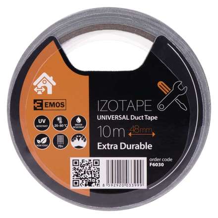 Izolační páska Emos F6030 UNIVERZÁL DUCT TAPE 48/10m (1)