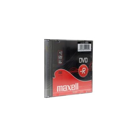DVD disk Maxell DVD-R 4,7GB 16x, plastový slim obal