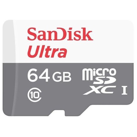 Paměťová karta Sandisk 186537 MicroSDXC 64GB 100MB UHS-I