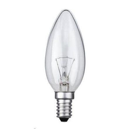 Speciální žárovka Teslamp žárovka svíčková E14 240V 60W čirá pro průmyslové použití