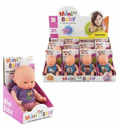 Panenka Teddies miminko panenka kloubová měkké tělo plast