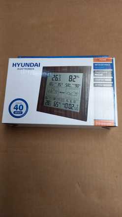Meteostanice Hyundai WS 2244 černá (rozbaleno) (1)