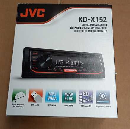 Autorádio JVC KD-X152 (rozbaleno) (1)