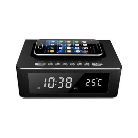 Bluetooth reproduktor Platinet PMGQ10B speaker Bluetooth + QI charger 10W (BAZAR)