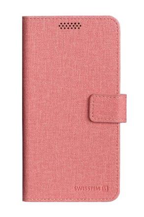 Pouzdro na mobil Swissten univerzální pouzdro pro smartphone vel XL růžové (rozbaleno)