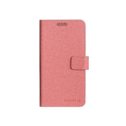 Pouzdro na mobil Swissten univerzální pouzdro pro smartphone vel XL růžové (rozbaleno)