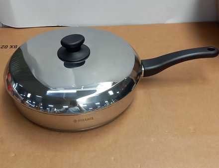 Pánev nerezová s poklicí Pyramis 28 ZEON 015228601 (BAZAR) (2)