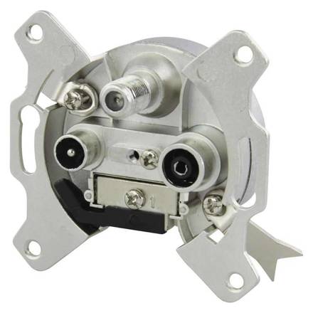 Účastnická zásuvka Emos J0240 Účastnická zásuvka EU 3303 koncová (1)