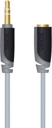 Audio kabel Sinox SXA3605 3,5 jack-3,5 jack, samice stereo audio 5,0 m