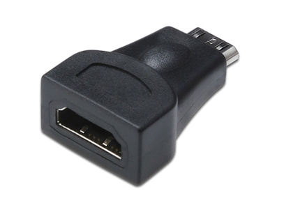 Redukce Digitus AK-330508-000-S HDMI Adapter [1x HDMI plug C mini černá