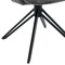 Moderní jídelní stůl Autronic Jídelní a konferenční židle, potah tmavě šedá látka, kovové nohy, černý mat (HC-533 GREY2) (9)