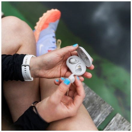 Sluchátka do uší Fixed Buds Pro, ANC, bezdrátové nabíjení - šedá (7)