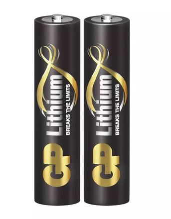 Mikrotužkové baterie GP B15112 baterie AAA Lithium FR03 2BL blister