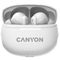 Sluchátka do uší Canyon TWS-8 BT - bílá (3)