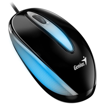 Počítačová myš Genius DX-Mini optická/ 3 tlačítka/ 1000DPI - černá