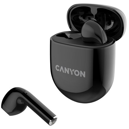 Sluchátka do uší Canyon TWS-6 BT - černá