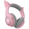 Sluchátka s mikrofonem Razer Kraken Kitty V2 BT - Quartz - růžový (2)
