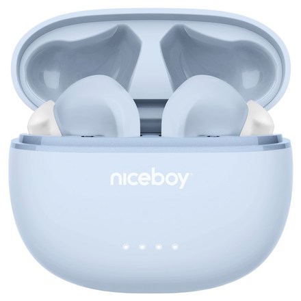 Sluchátka do uší Niceboy HIVE Pins ANC 3 - modrá
