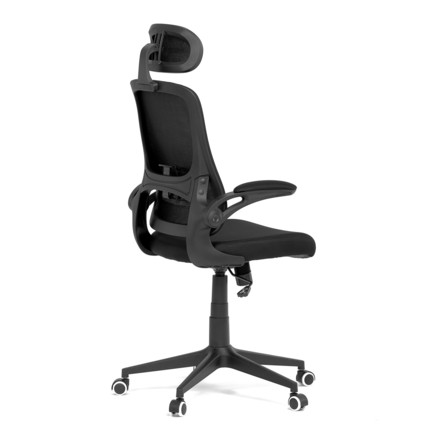 Kancelářská židle Autronic Židle kancelářská, černá mesh, plastový kříž (KA-Q851 BK) (9)