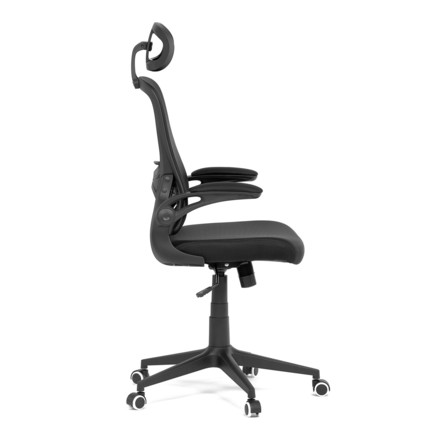 Kancelářská židle Autronic Židle kancelářská, černá mesh, plastový kříž (KA-Q851 BK) (10)