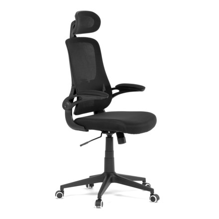 Kancelářská židle Autronic Židle kancelářská, černá mesh, plastový kříž (KA-Q851 BK) (11)