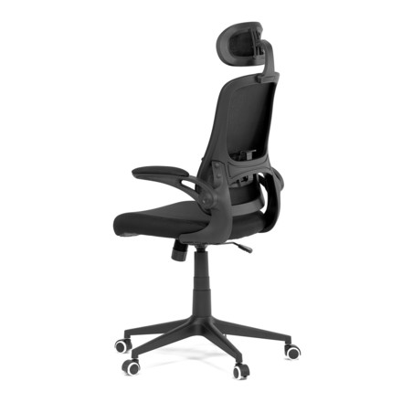 Kancelářská židle Autronic Židle kancelářská, černá mesh, plastový kříž (KA-Q851 BK) (5)