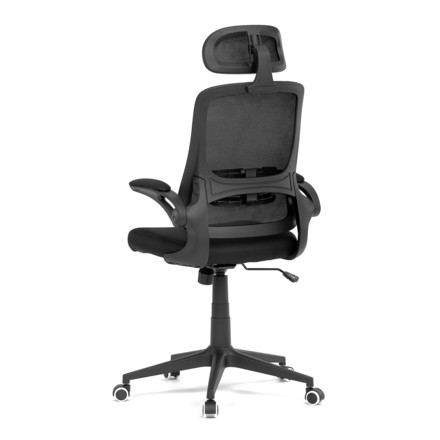 Kancelářská židle Autronic Židle kancelářská, černá mesh, plastový kříž (KA-Q851 BK) (6)