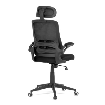 Kancelářská židle Autronic Židle kancelářská, černá mesh, plastový kříž (KA-Q851 BK) (8)