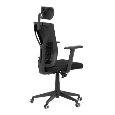 Kancelářská židle Autronic Židle kancelářská, černá mesh, plastový kříž (KA-Q851 BK) (9)