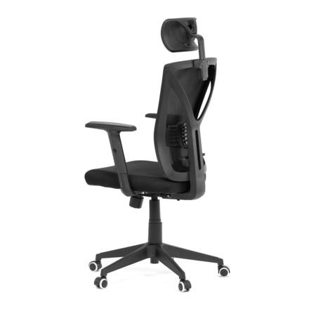 Kancelářská židle Autronic Židle kancelářská, černá mesh, plastový kříž (KA-Q851 BK) (5)