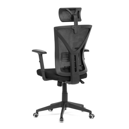 Kancelářská židle Autronic Židle kancelářská, černá mesh, plastový kříž (KA-Q851 BK) (6)