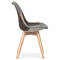 Moderní jídelní židle Autronic Jídelní židle, potah látka patchwork, dřevěné nohy, masiv přírodní buk (CT-765 PW2) (10)