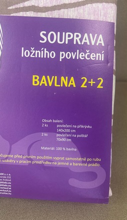Ložní povlečení Ebma bavlněné Felindra 4 dílné (1)