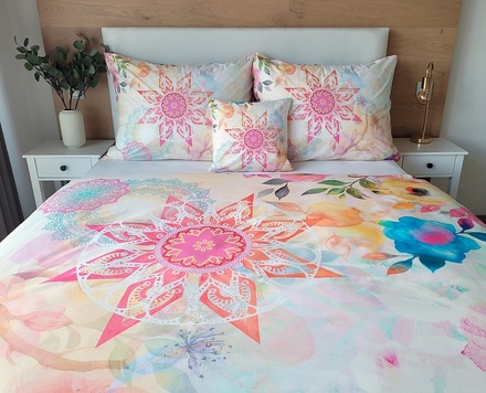 Ložní povlečení Matějovský JADEIT bavlna deluxe 140/200+70/90 (1)