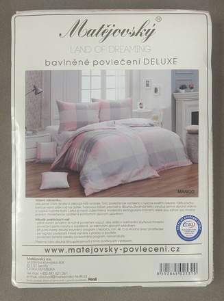 Ložní povlečení Matějovský Mango bavlna deluxe 140/200, 70/90 (2)