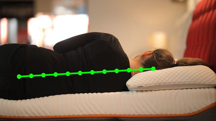 Klasický polštář přinášející skvělou oporu a komfort v jednom Tempur Traditional Medium, 70x50 cm (5)