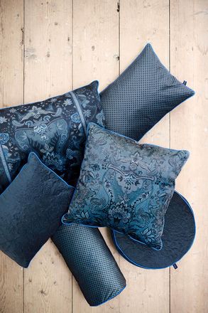 Dekorační polštář Pip Studio Kyoto Festival Blue 50x50cm (4)