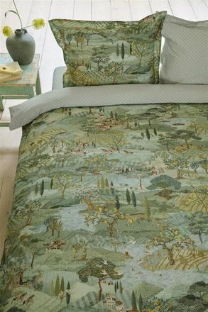 Luxusní povlečení Pip Studio Toscana Green 140x200, 70x90 (1)