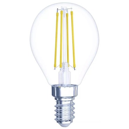 LED žárovka Emos ZF1240 Filament Mini Globe / E14 / 6 W (60 W) / 810 lm / teplá bílá