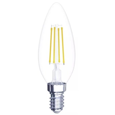 LED žárovka Emos ZF3241 Filament svíčka / E14 / 6 W (60 W) / 810 lm / neutrální bílá