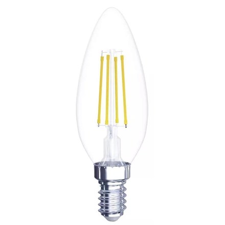 LED žárovka Emos ZF3240 Filament svíčka / E14 / 6 W (60 W) / 810 lm / teplá bílá