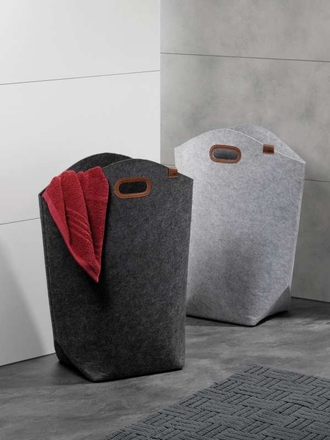 Taška na prádlo Kela KL-24465 Fay filc tmavě šedá (1)