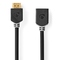 HDMI kabel Nedis High Speed HDMI s ethernetem, 4K 60 Hz, 18 Gbps, prodlužovací, 1 m - antracitový (2)
