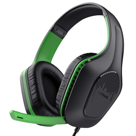 Sluchátka s mikrofonem Trust GXT 415X Zirox pro Xbox - černý/ zelený