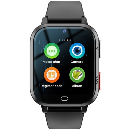 Chytré hodinky Carneo SeniorSafe+ 4G - černé